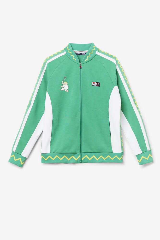 Fila Jakke Dame Grøn X Rb Babar Iggy GFW-749586